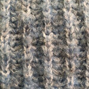 Frnch Paris Chunky Blue Soft  Sweater